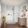 ProCrylic Tile 48 in. x 34 in. Shower Wall