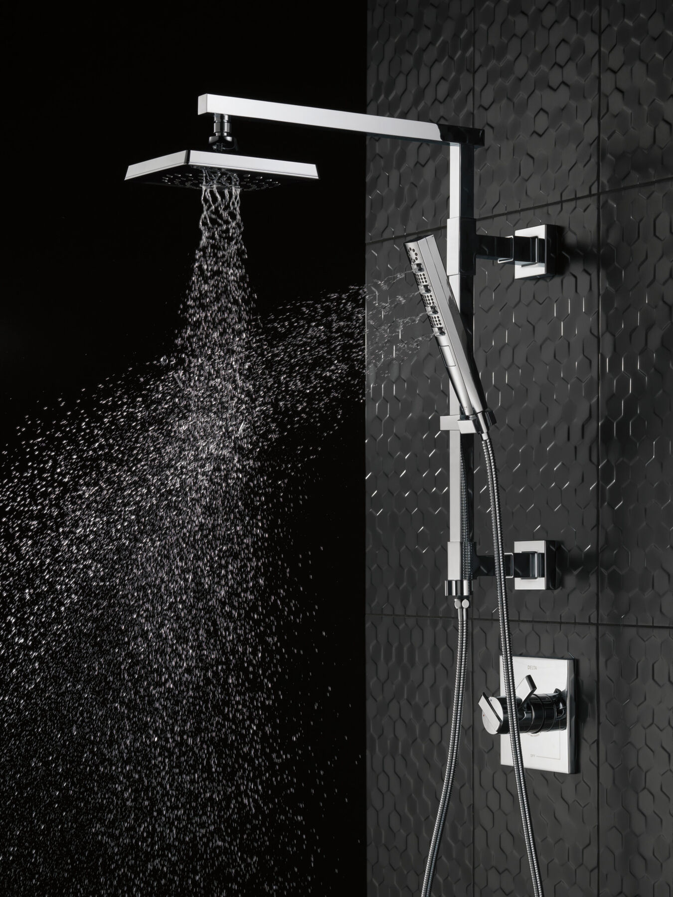 H2OKinetic® Hand Shower 1.75 GPM 4-Setting, image 10