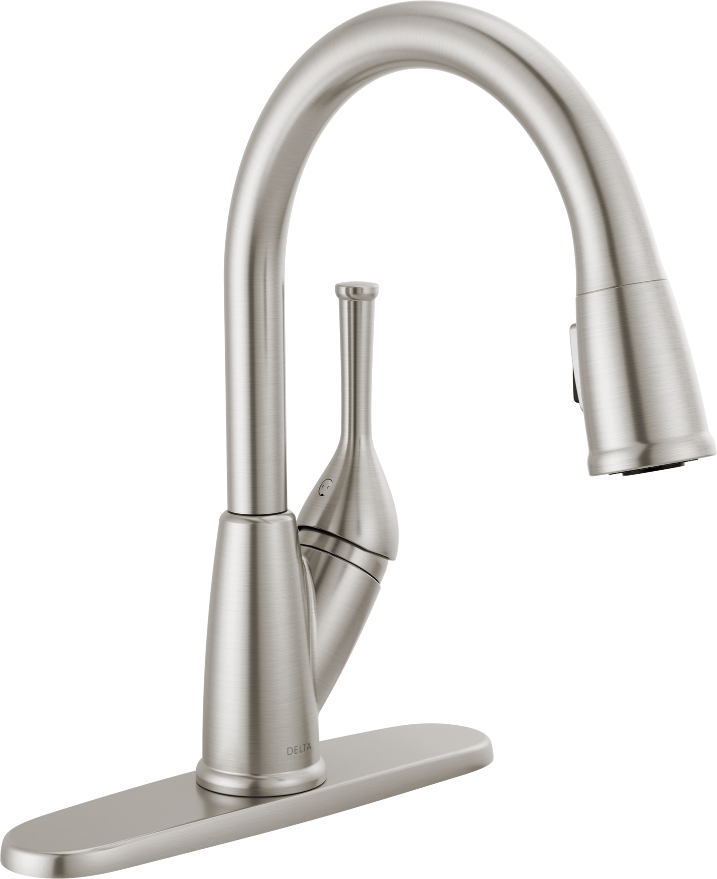 Single Handle Pull-Down Kitchen Faucet (Recertified), image 1