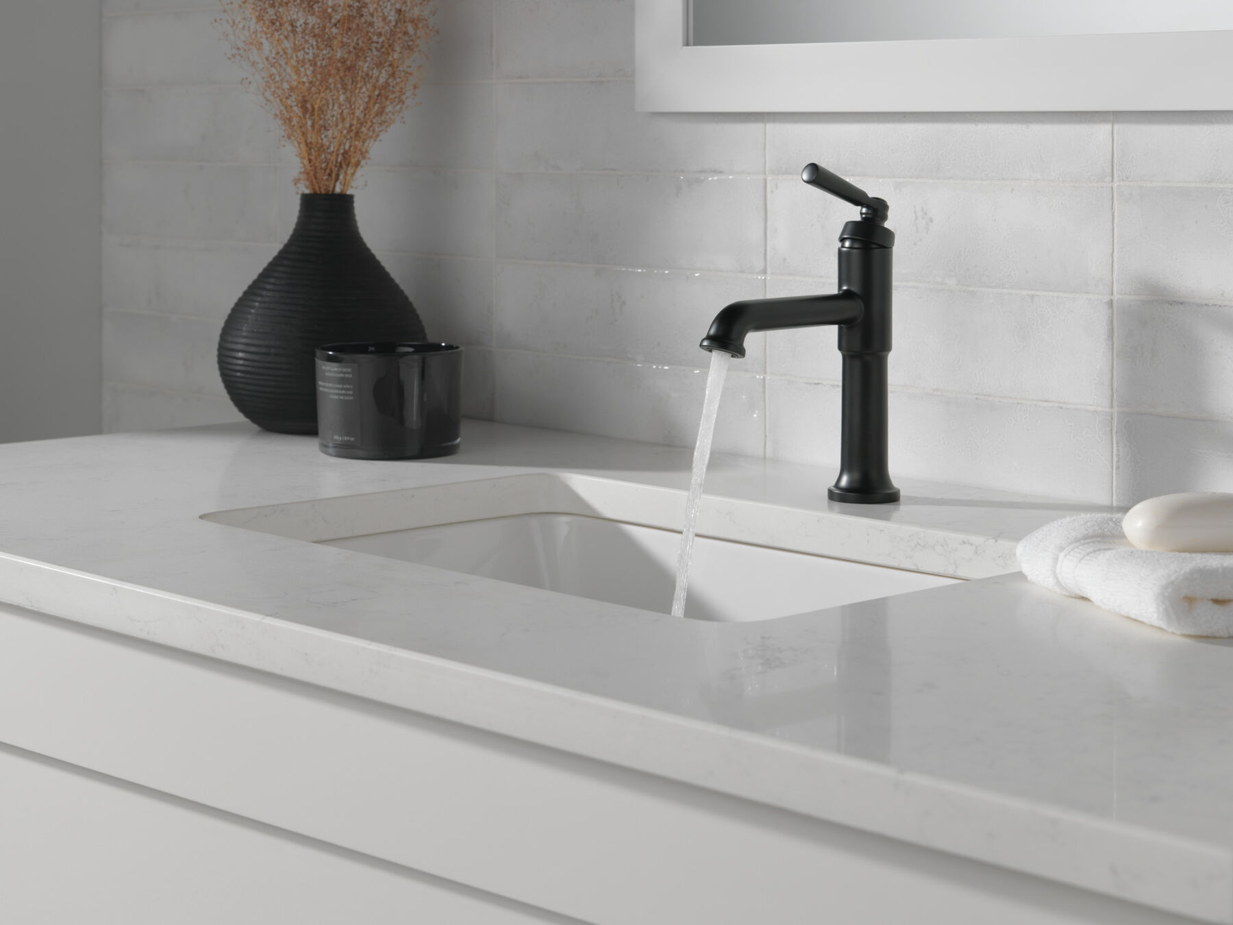 Single Handle Bathroom Faucet (Recertified)
