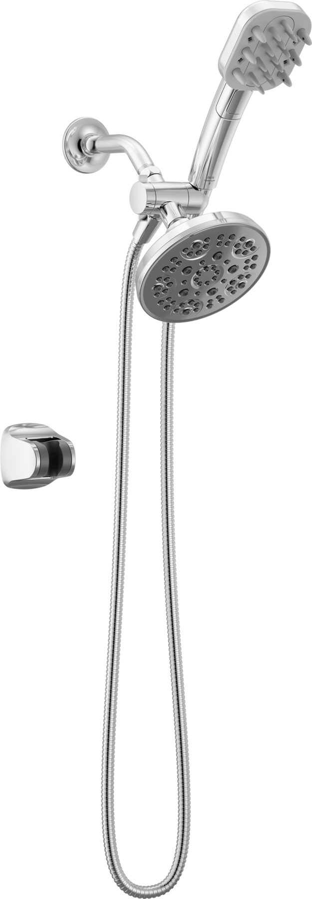 Detangling Hand Shower with 5- Setting Showerhead Bundle, image 10