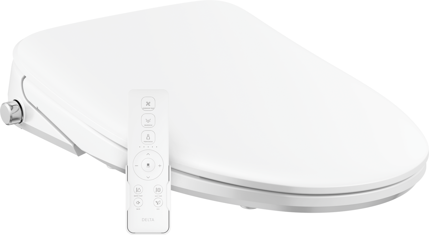 Premium Elongated Electric Bidet Toilet Seat, image 3