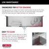 30&rdquo; Workstation Kitchen Sink Undermount&nbsp;16 Gauge&nbsp;Stainless Steel Single Bowl with&nbsp;WorkFlow&trade; Ledge and Accessories