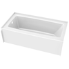 ProCrylic Bathtub 60 in. x 30 in. Left Drain