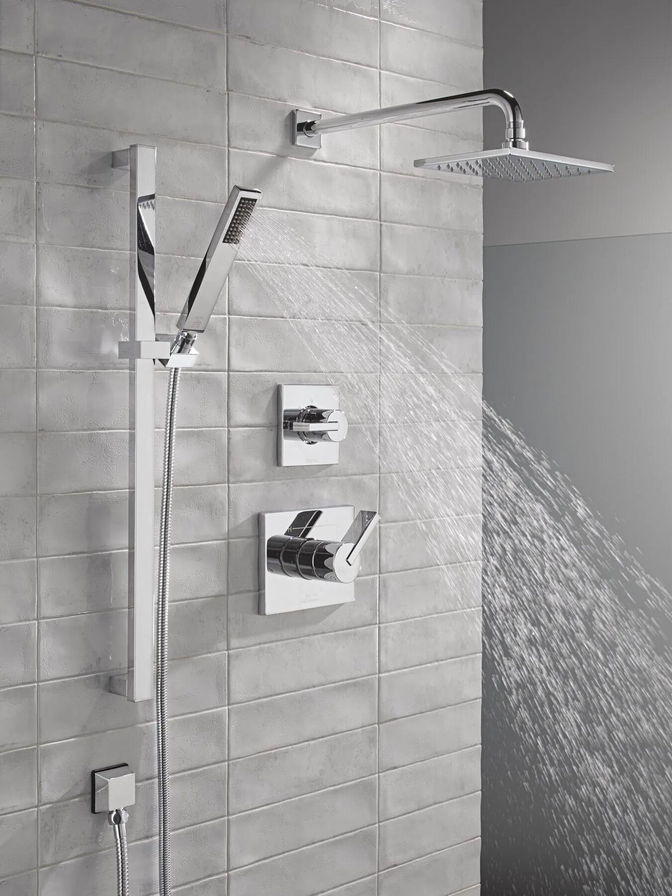 Premium Single-Setting Slide Bar Hand Shower