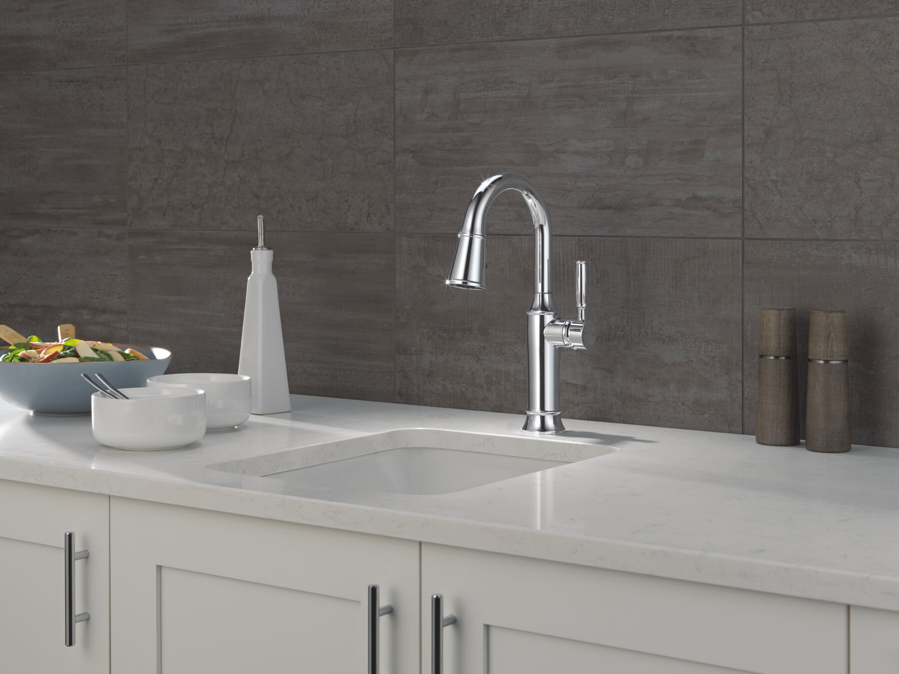 Single Handle Pull-Down Bar / Prep Faucet, image 9