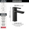Single-Hole Lavatory Faucet with Shower Trim and Rough Bundle - 14 Series