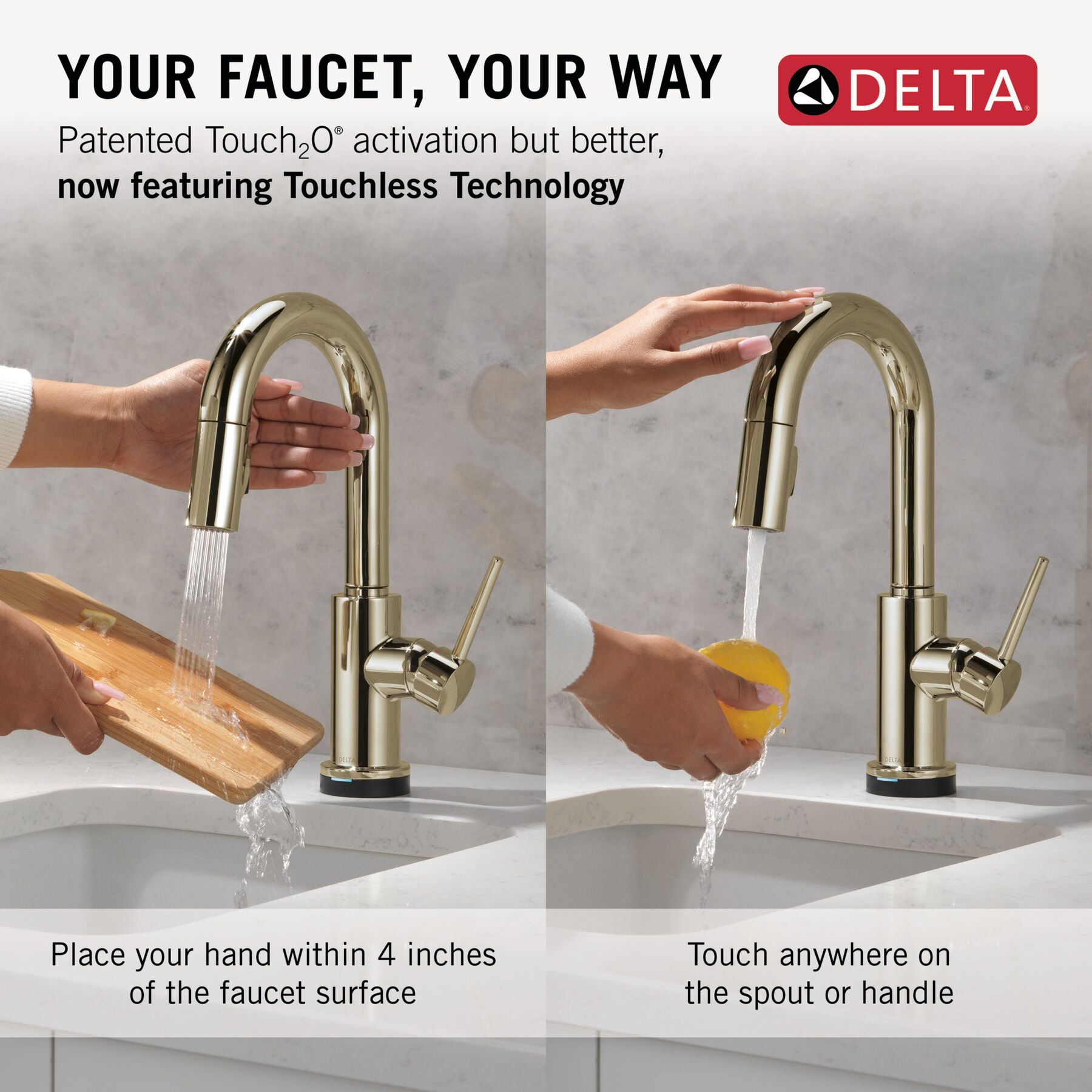 Touch2O&reg; Bar / Prep Faucet with Touchless Technology, image 11
