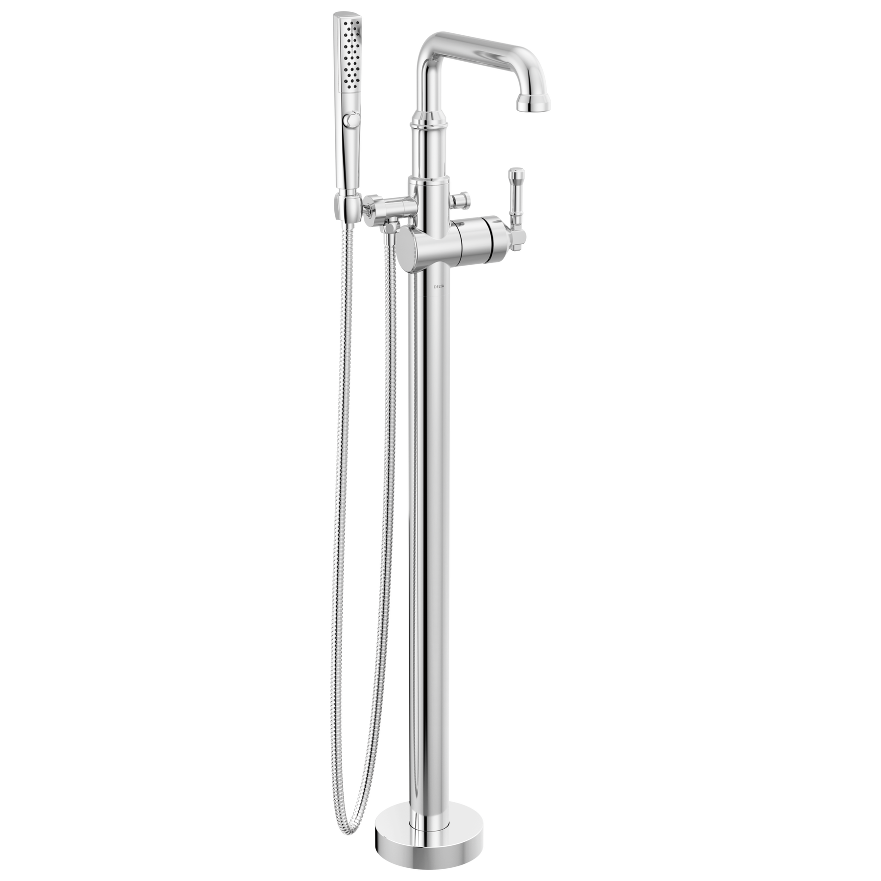 Floor Mount Tub Filler Trim- Less Handle