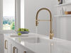 Single-Handle Pull-Down Spring Kitchen Faucet