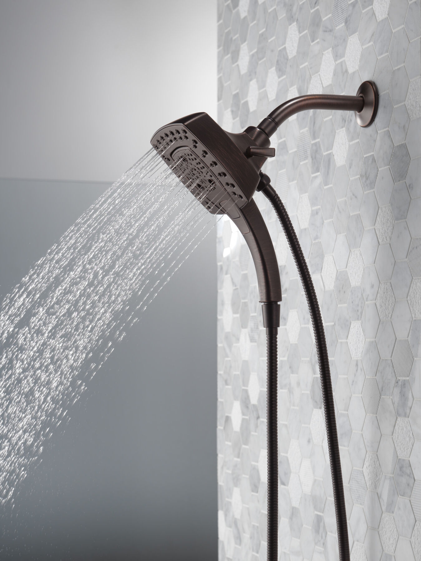 H<sub>2</sub>Okinetic® In2ition® 5-Setting Two-in-One Shower (Recertified), image 9