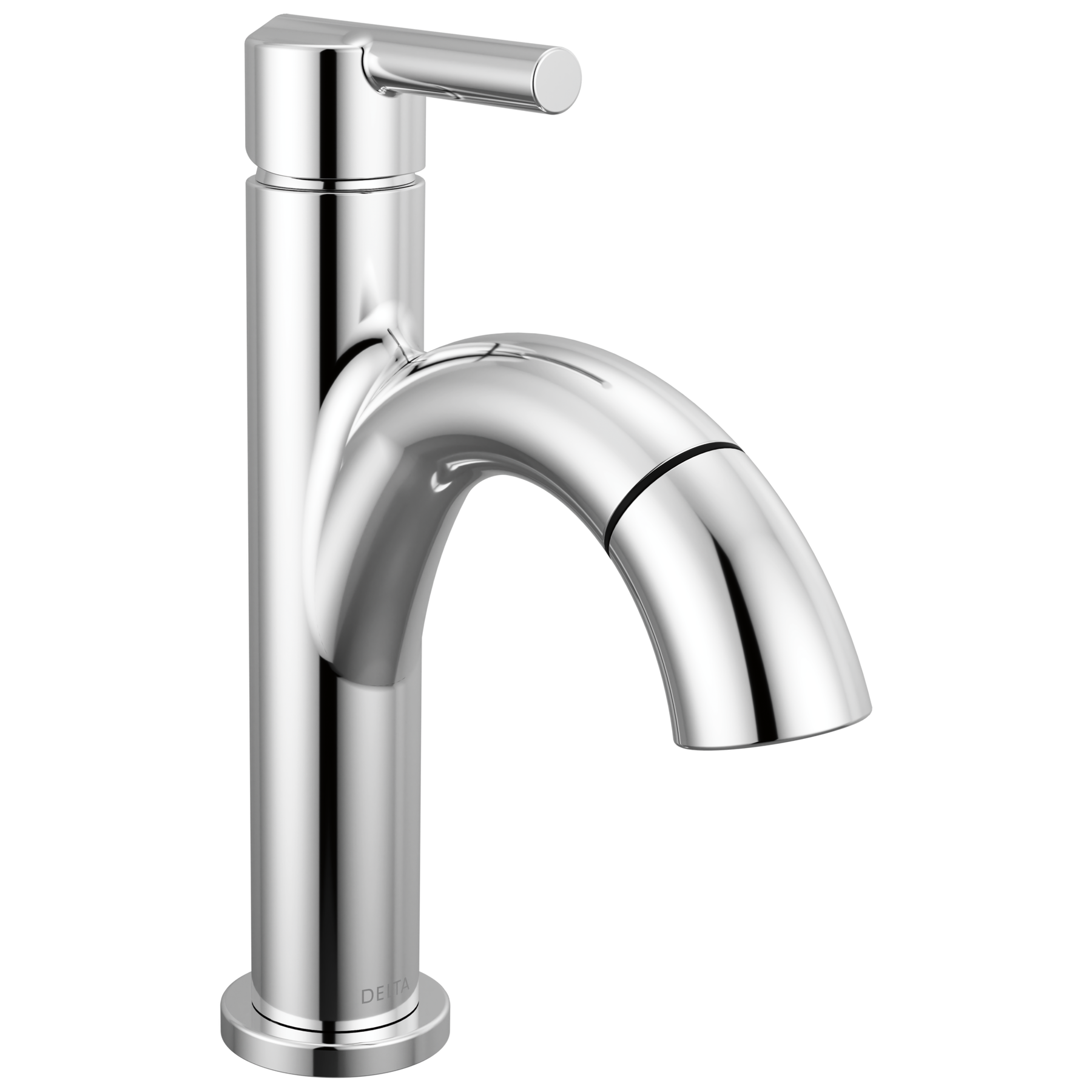 Single Handle Pull-Down Bathroom Faucet
