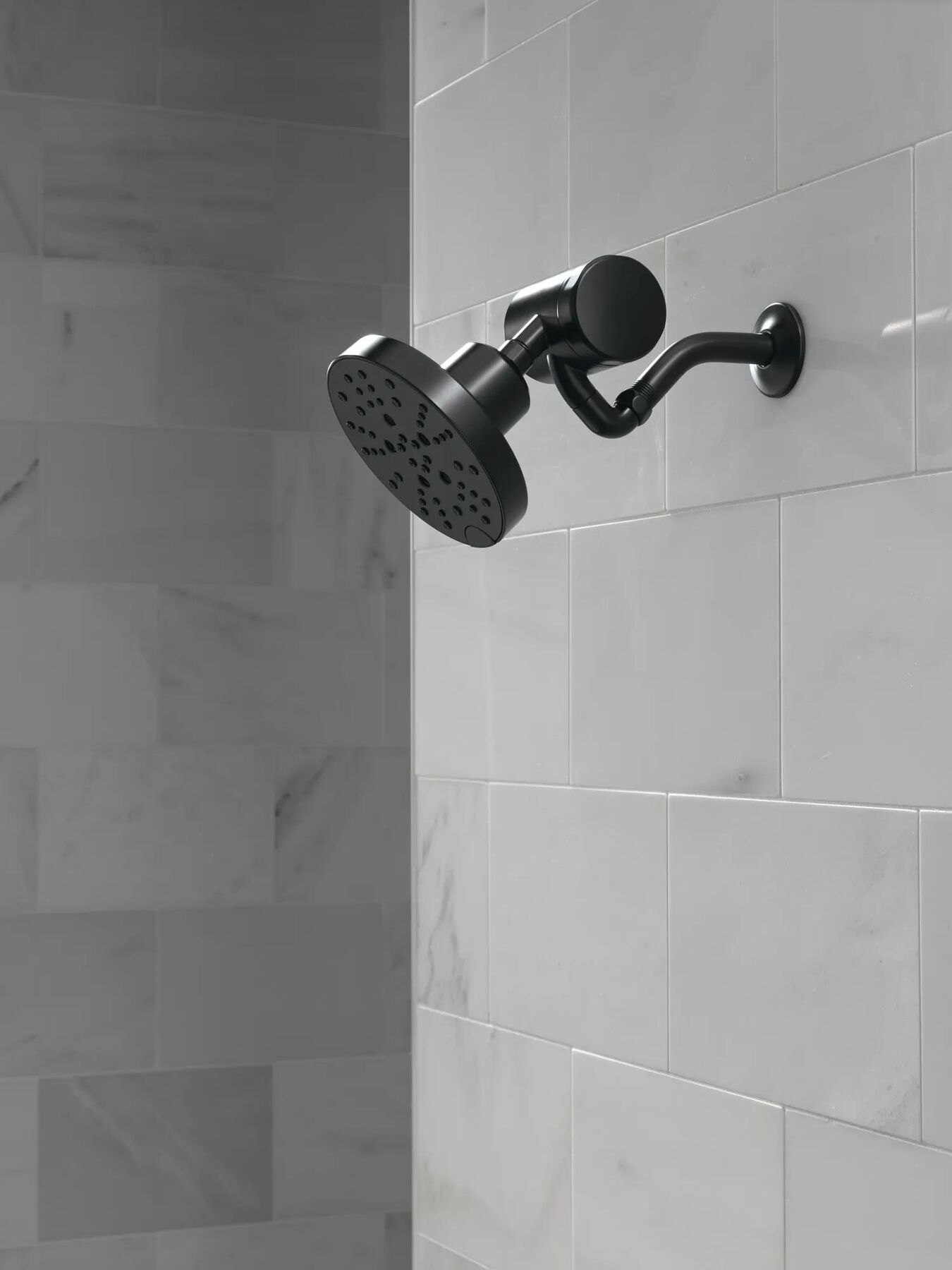 H<sub>2</sub>Okinetic&reg; 5-Setting Contemporary Raincan Shower Head