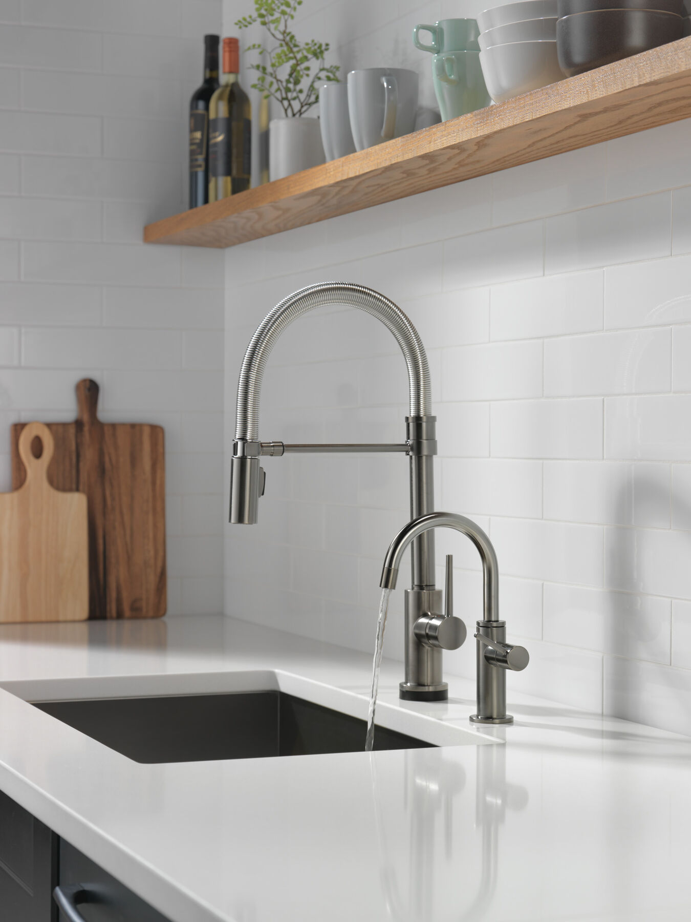 Contemporary Round Beverage Faucet, image 3