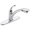 Single Handle Pull-Out Water-Efficient Kitchen Faucet