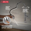 Single Handle Kitchen Pull-Down Faucet w/ Soap Dispenser