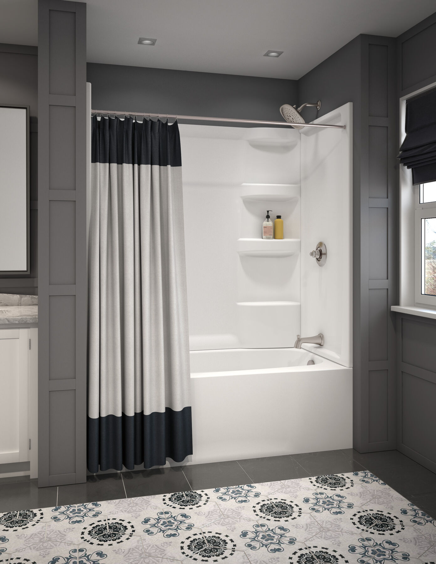 ProCrylic 60 in. x 32 in. Right Hand Tub, image 3