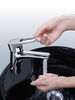 Single Handle Bathroom Faucet - Less Pop-Up