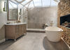 Contemporary Floor-Mount Tub Filler Trim (Recertified)