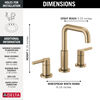 Widespread Bathroom Faucet 2L (Recertified)
