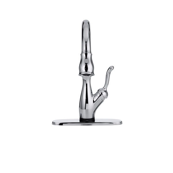 Single Handle Pull-Down Kitchen Faucet with Touch<sub>2</sub>O&reg; and ShieldSpray&reg; Technologies