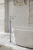 60 in. x 32 in. Freestanding Tub with Integrated Waste and Overflow
