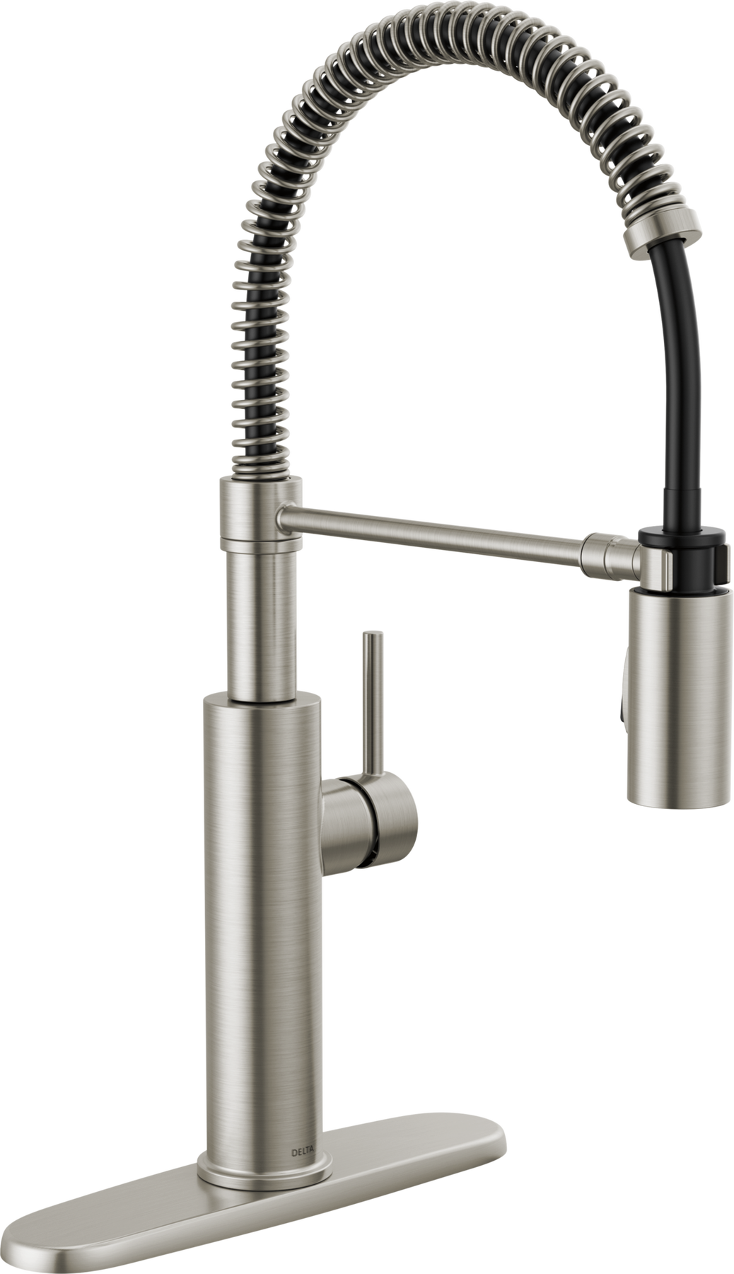 Single-Handle Pull-Down Spring Kitchen Faucet, image 1