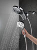 HydroRain® 4-Setting Two-in-One Shower Head (Recertified)