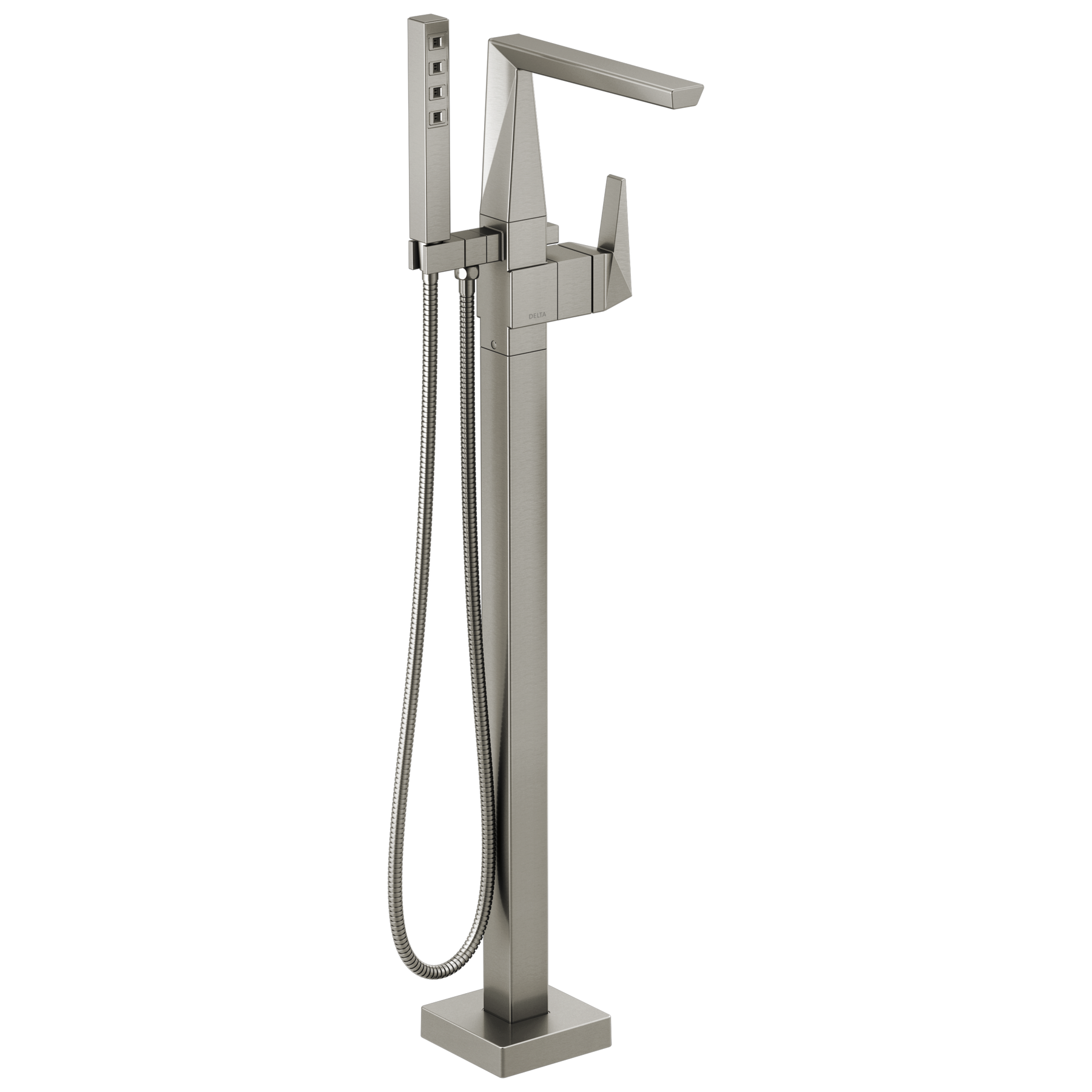 Single Handle Floor Mount Tub Filler Trim (Recertified)