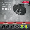 H<sub>2</sub>Okinetic® 5-Setting Contemporary Raincan Shower Head