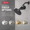 Standard Shower Filter with 6-Setting Showerhead and Mount Bundle