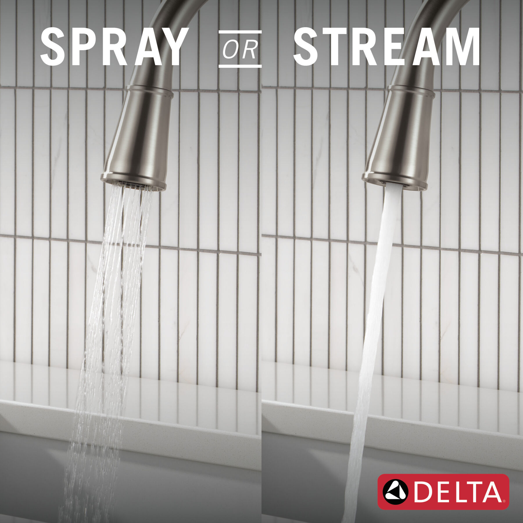 Single Handle Pull-Down Kitchen Faucet, image 4