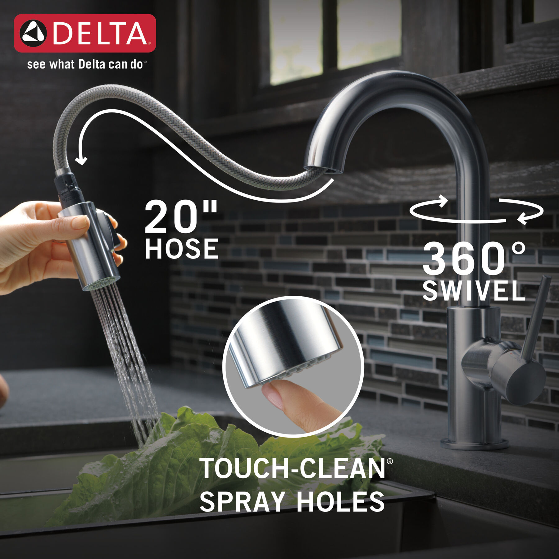 Pull-Down Prep Faucet 1L (Recertified), image 3