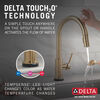 Single Handle Pull-Down Kitchen Faucet with Touch<sub>2</sub>O® Technology (Recertified)