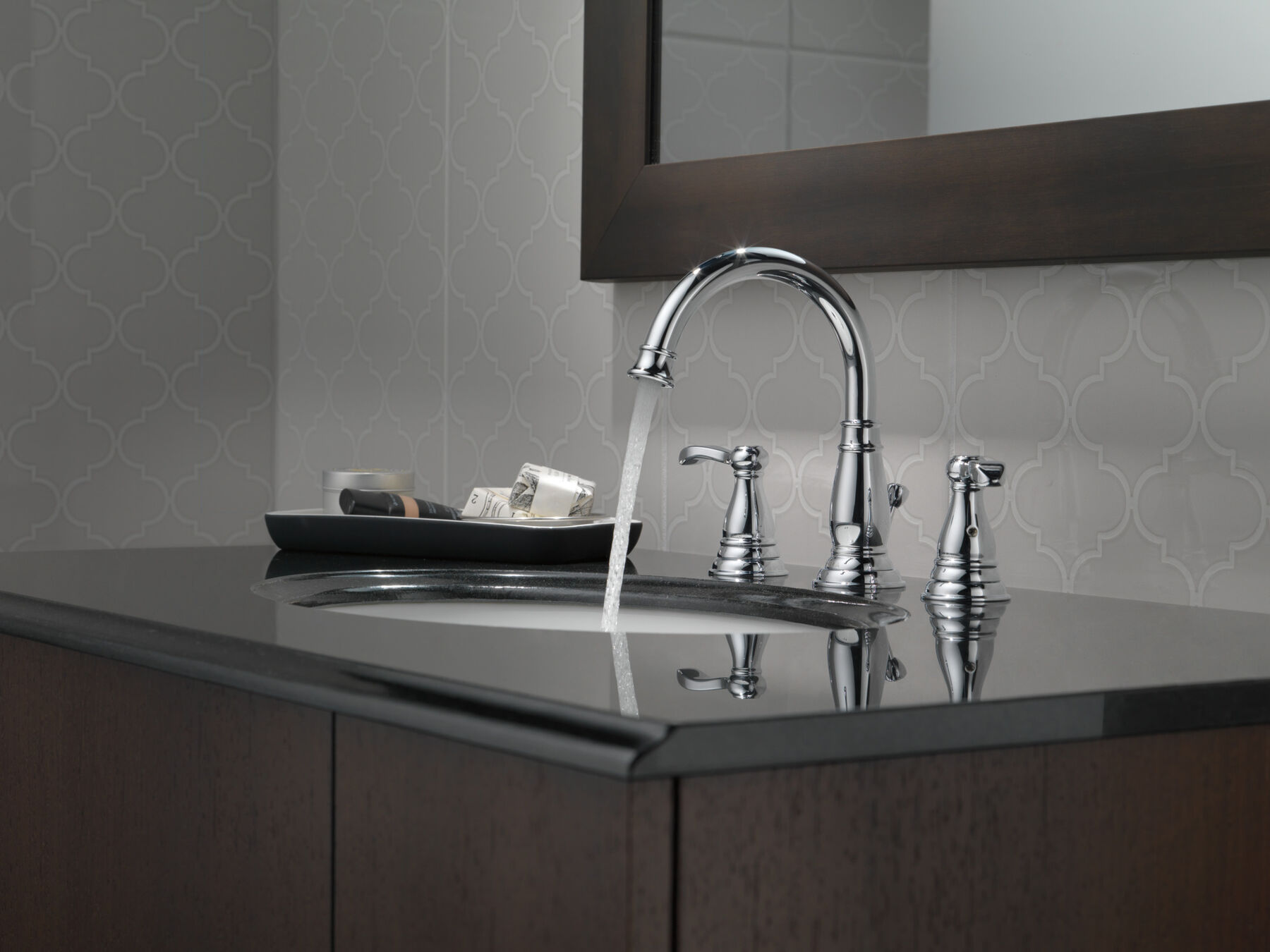 Two Handle Widespread Bathroom Faucet (Recertified), image 2