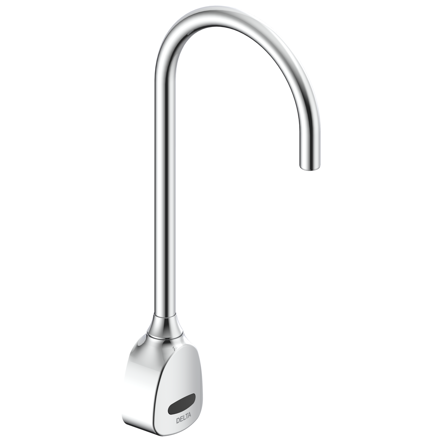 Wallmount Electronic SE Gooseneck Faucet, Hardwire, 2.2gpm
