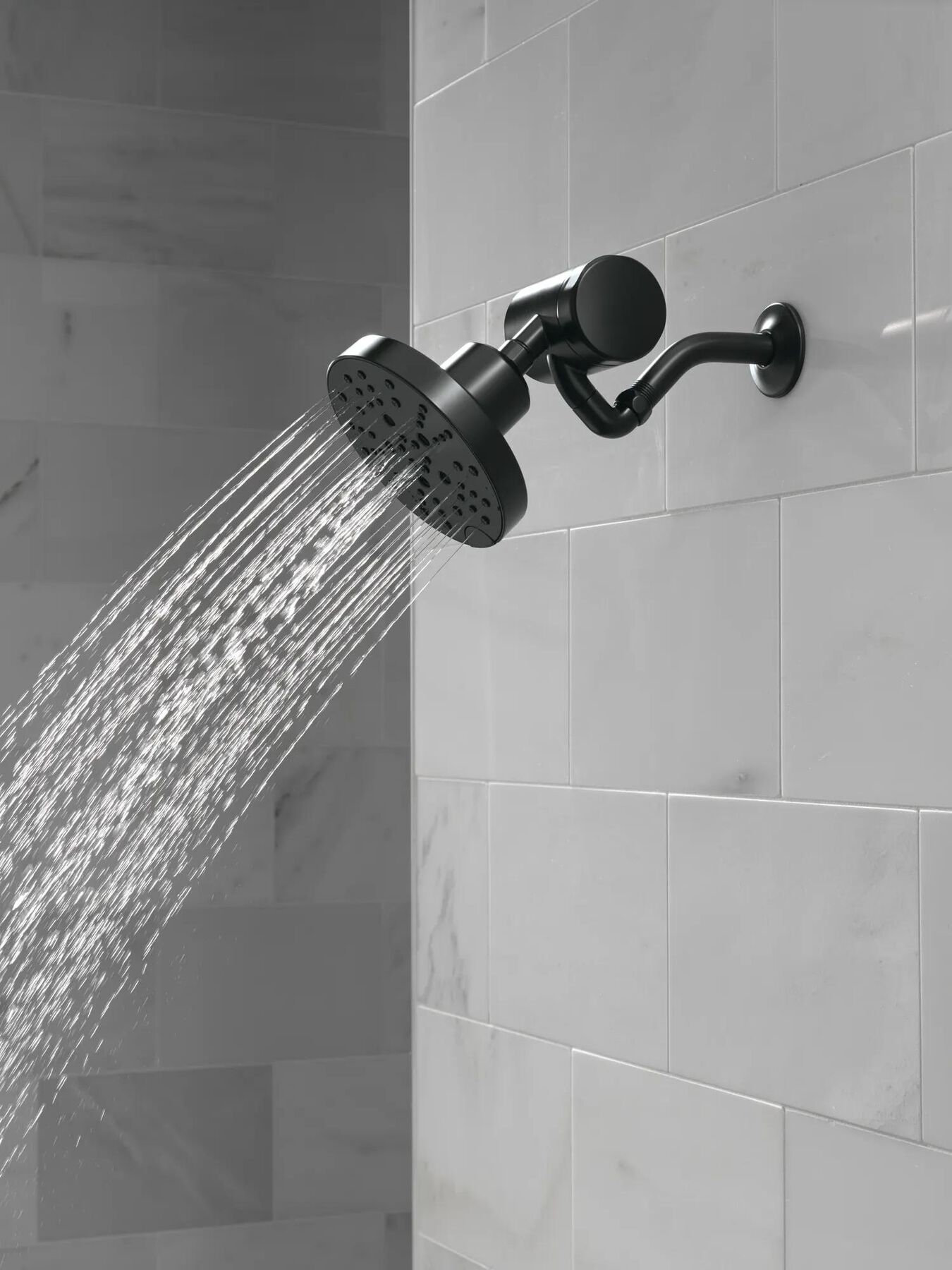 H<sub>2</sub>Okinetic&reg; 5-Setting Contemporary Raincan Shower Head