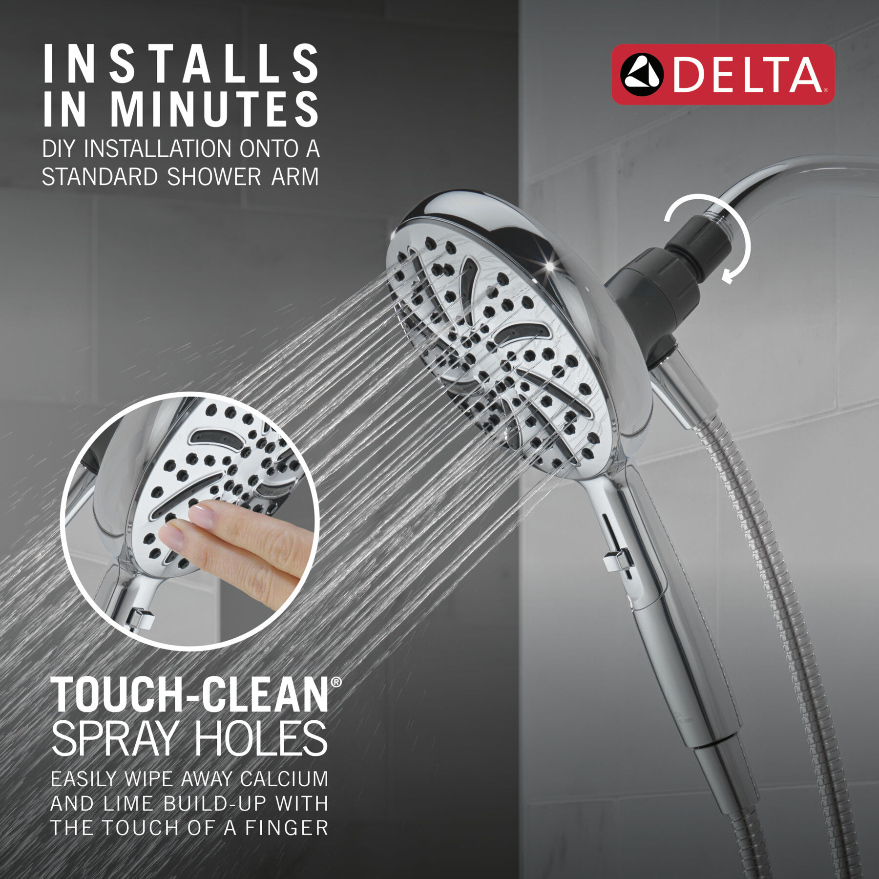6-Setting SureDock® Magnetic® Hand Shower, image 11