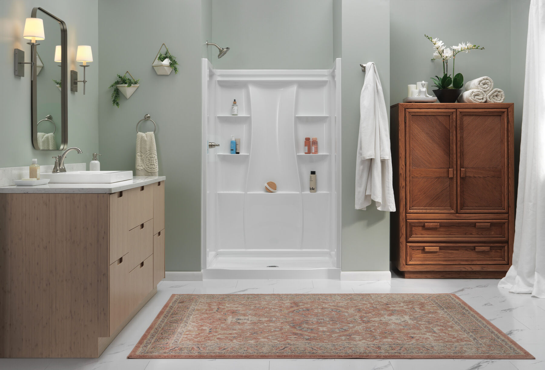 48"x34" Classic 500 Shower Wall, image 6