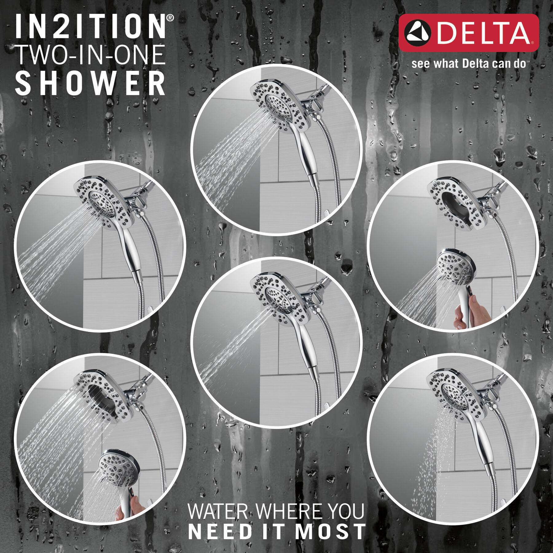 Monitor® 17 Series Shower Trim with In2ition®, image 2