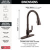 Single Handle Pull-Down Kitchen Faucet