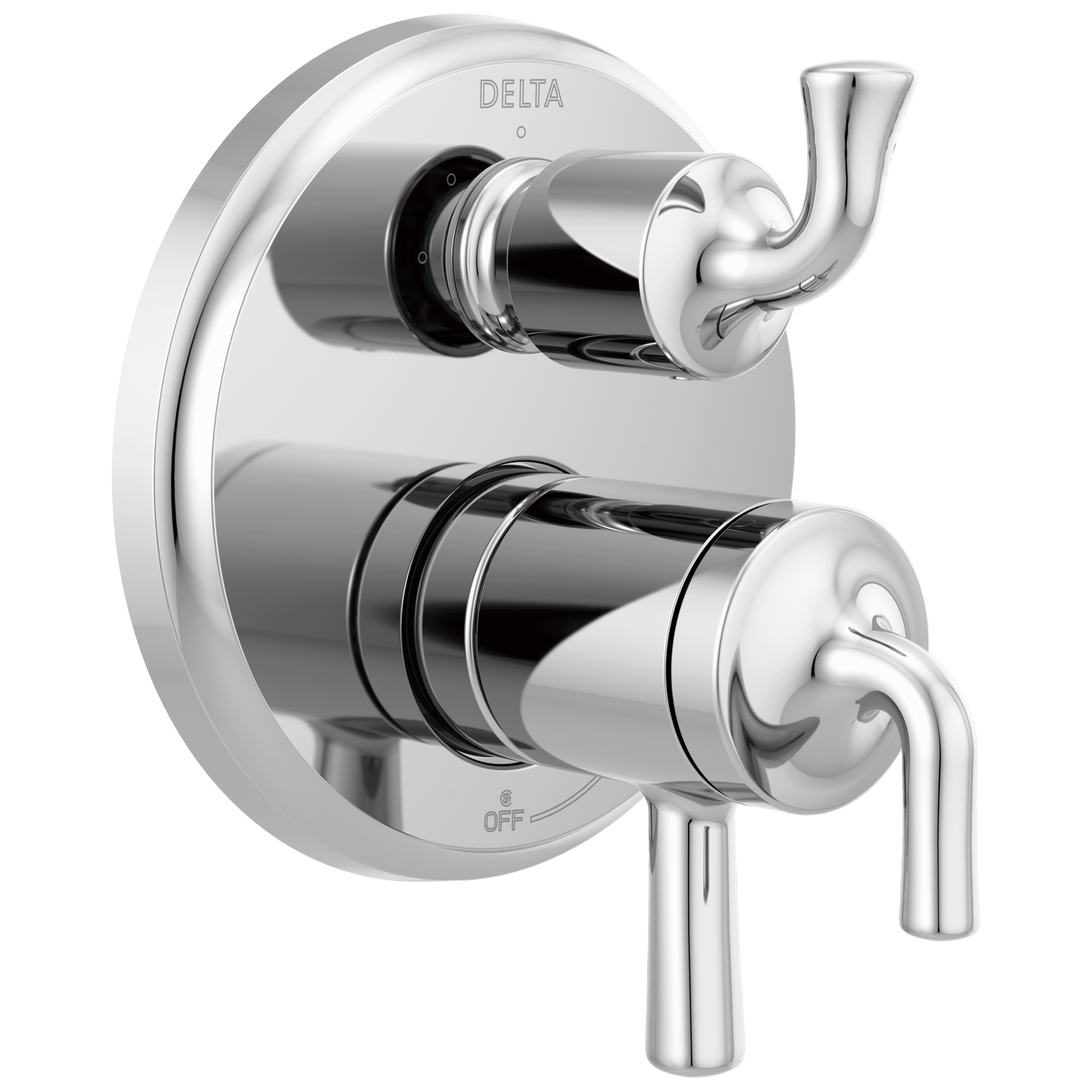 2-Handle Monitor 17 Series Valve Trim with 3- or 6- Setting Diverter