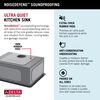 24&rdquo; Undermount Stainless Steel Single Bowl Laundry Utility Kitchen Sink with Accessories