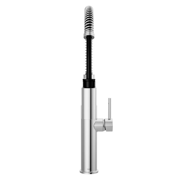 Single-Handle Pull-Down Spring Kitchen Faucet