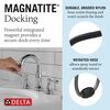 Two Handle Widespread Pull-Down Bathroom Faucet