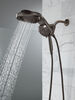 HydroRain® H2Okinetic® 5-Setting Two-in-One Shower Head (Recertified)