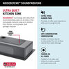 33” Workstation Kitchen Sink Drop-In Top Mount Stainless Steel Single Bowl with WorkFlow™ Ledge and Accessories