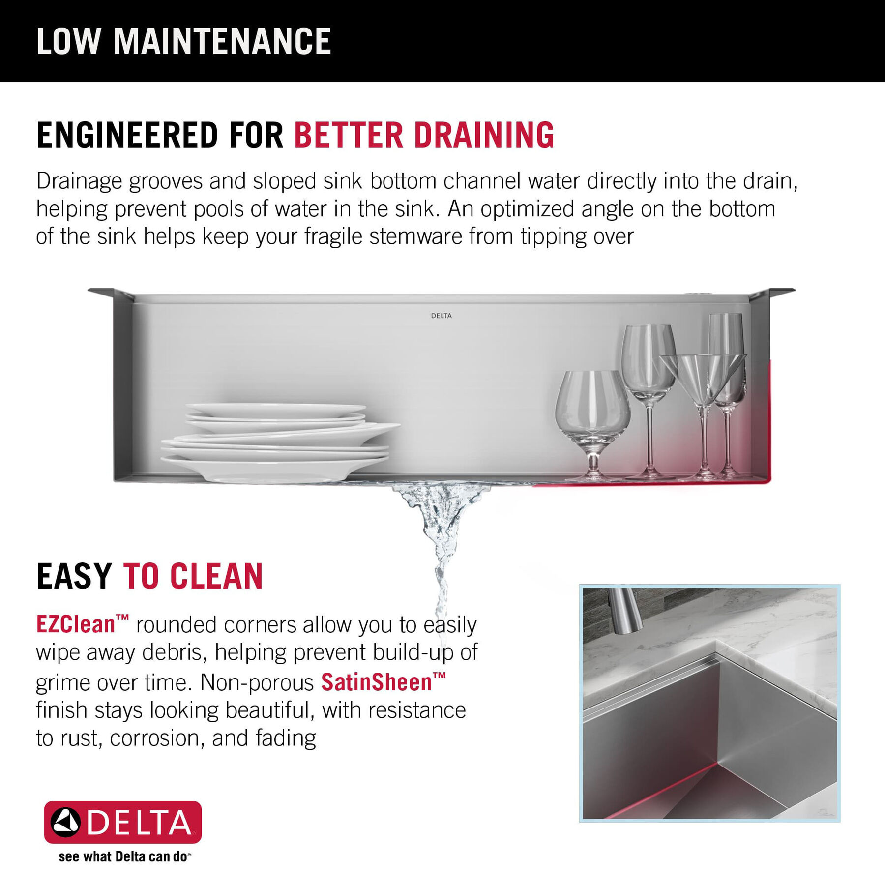 30” Workstation Kitchen Sink Undermount 16 Gauge Stainless Steel Single Bowl with WorkFlow™ Ledge and Accessories, image 9