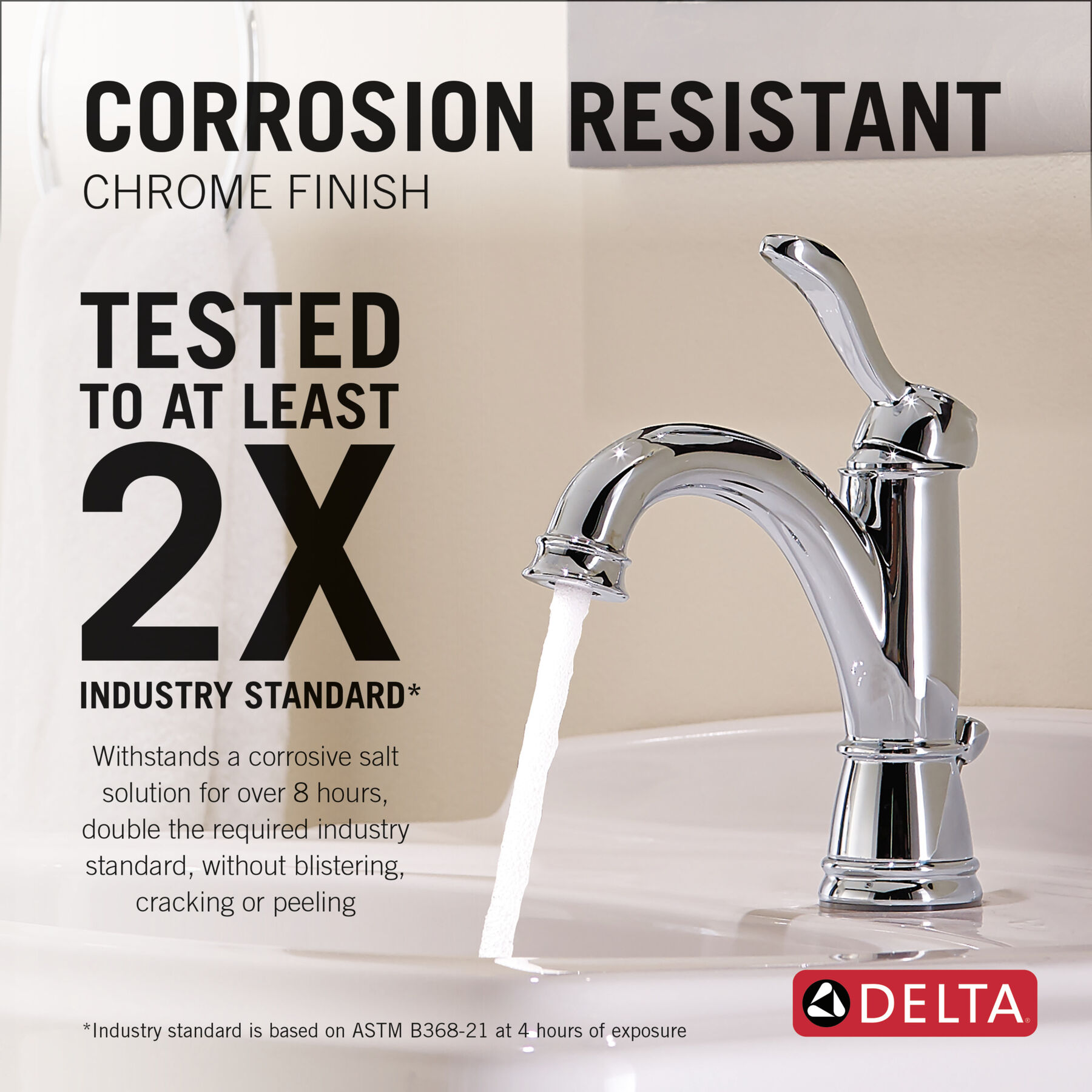 Single Handle Bathroom Faucet, image 3