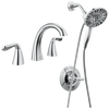 Widespread Lavatory Faucet with Shower Trim Bundle - 14 Series